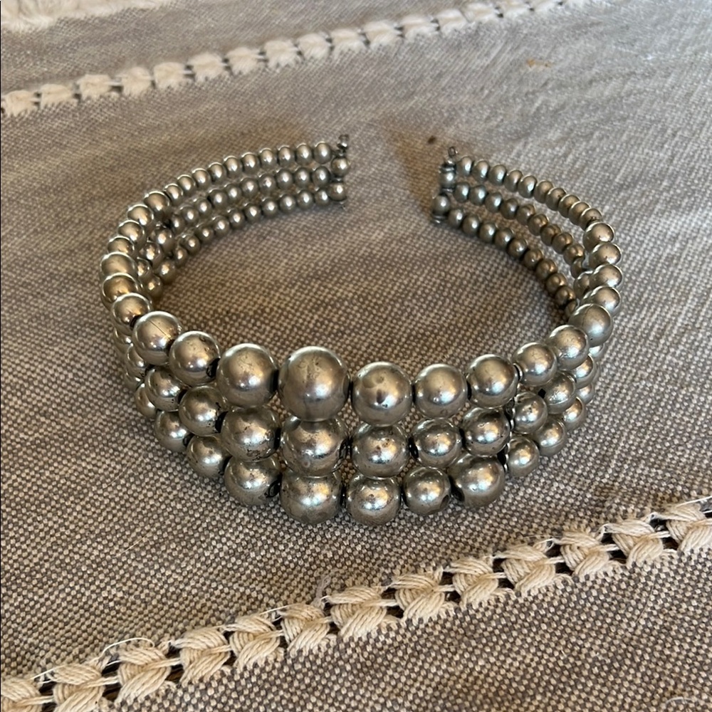 Boho Silver Choker – Pebby Forevee Layering Neckla